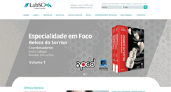 Desktop Screenshot of labso.com.br